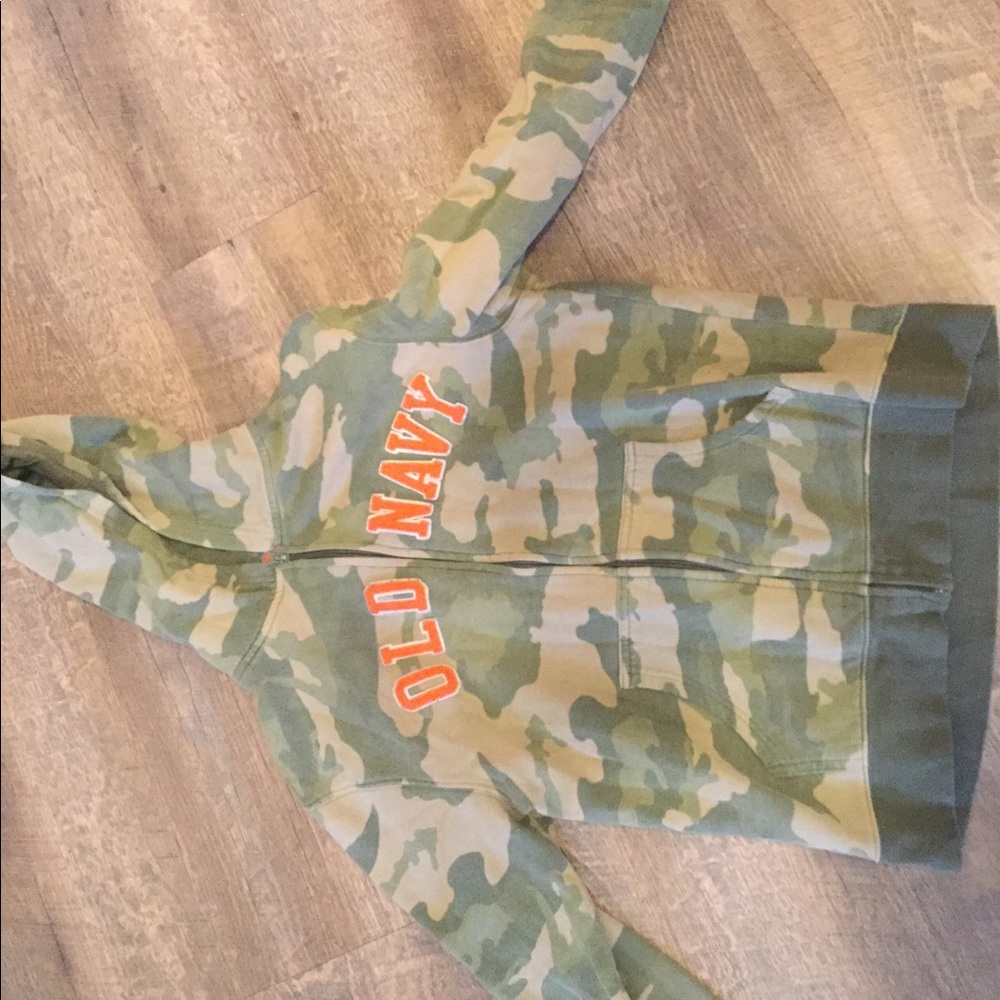 An old navy sweatshirt